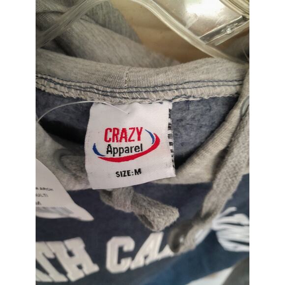 UNC CAROLINA TAR HEELS EMBROIDERED PULLOVER HOODIE MEN'S Med - Picture 5 of 5